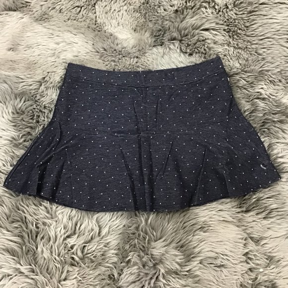 CRB | Girl's Skort | Denim | Silver | Dots | XLarge - Picture 3 of 3